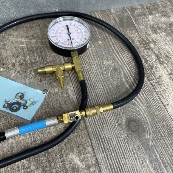 Lang Tools (Star Products) DELUXE GLOBAL FUEL INJECTION PRESSURE TEST SET (READ) - Picture 2 of 16